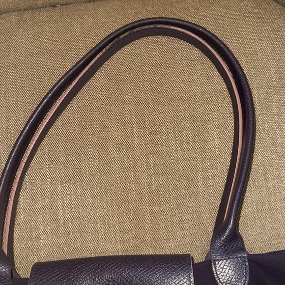 Purple Longchomp Large Le Pliage Tote - Picture 5 of 9